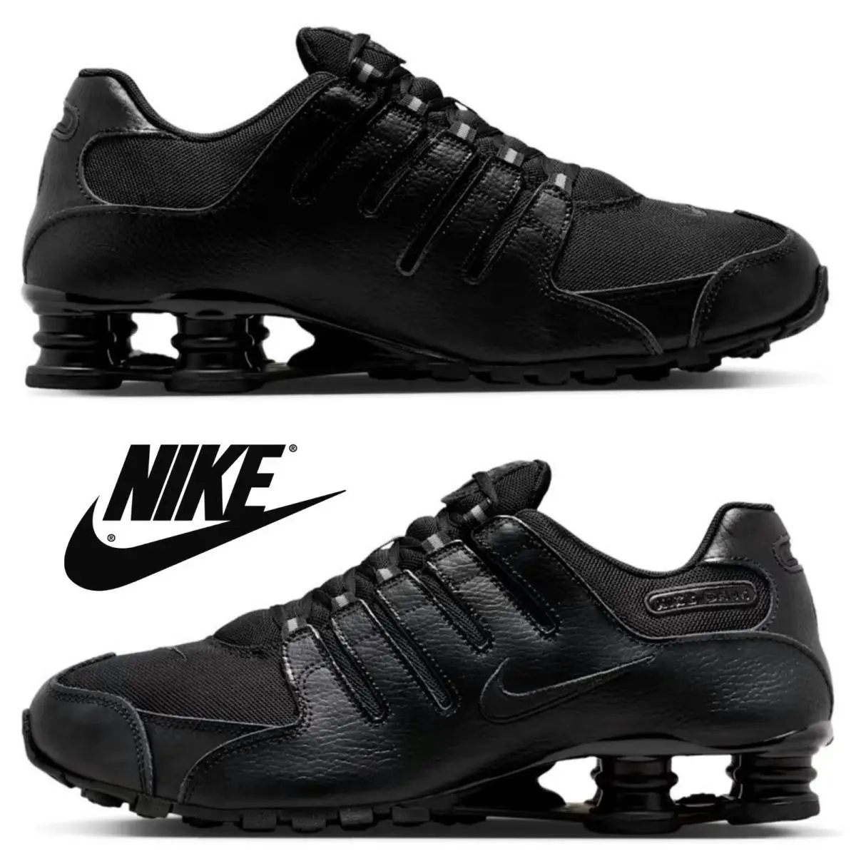 Nike Shox NZ Men`s Sneakers Running Athletic Sport Shoes Casual Walking Comfort
