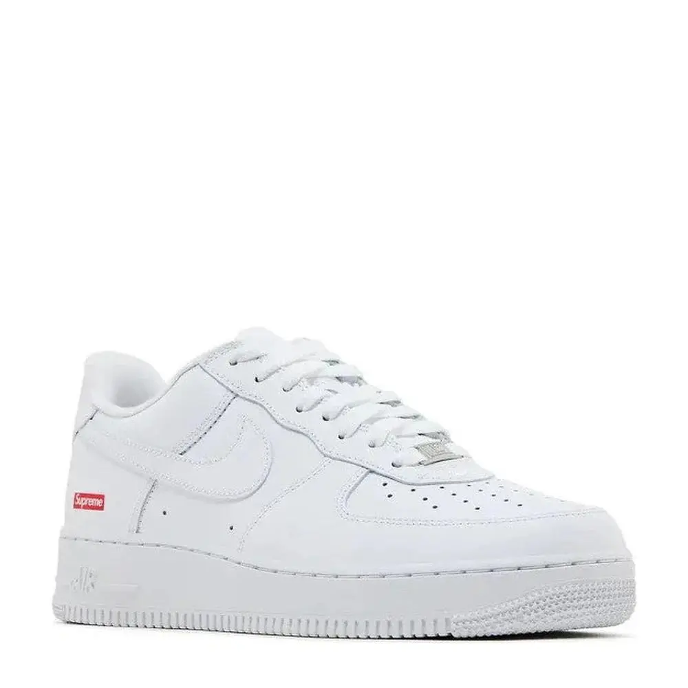 Nike shoes - Nike Supreme Air Force 1 Low Box Logo White - CU9225-100 - White 5