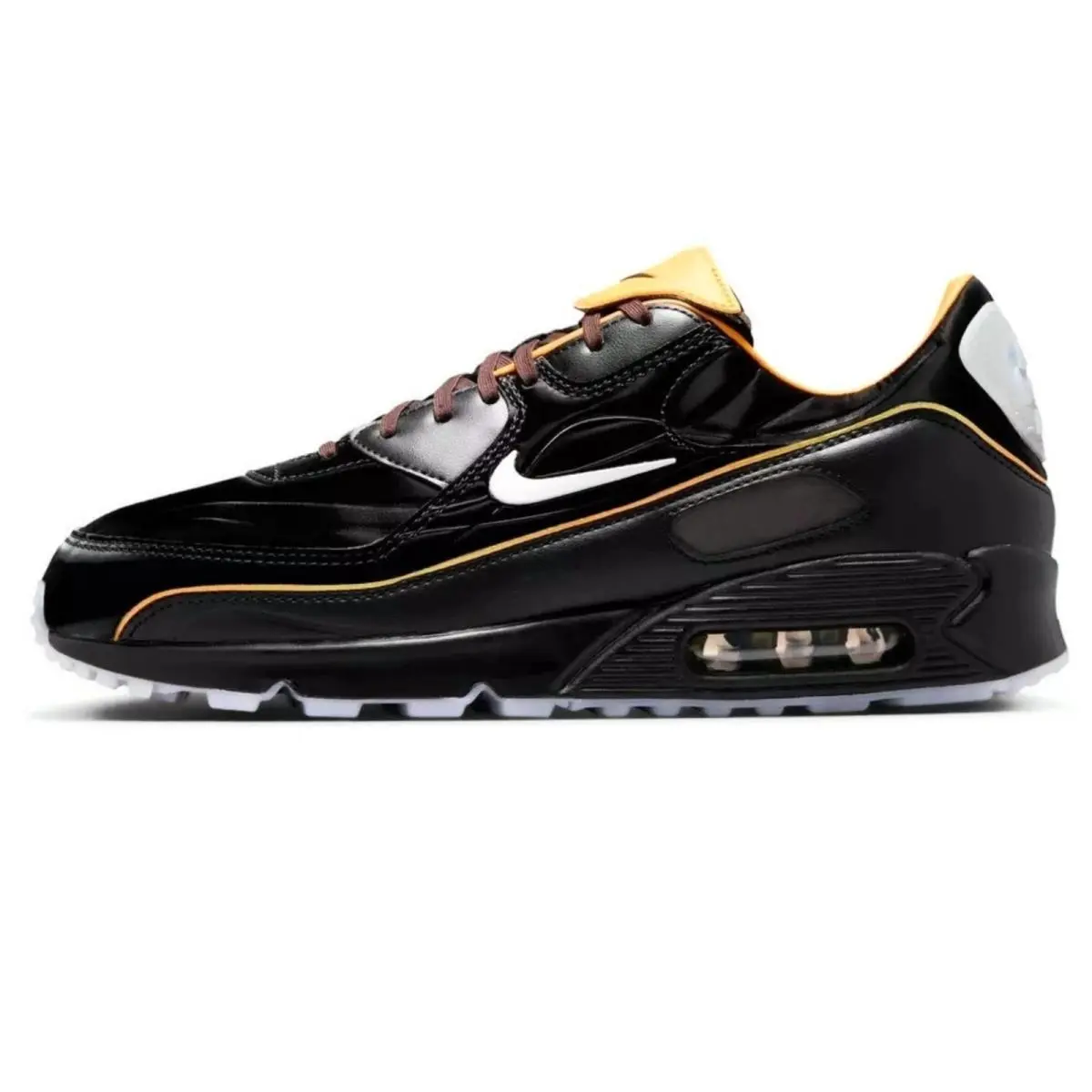 Nike shoes - Nike Air Max 90 SE - Black, Maufacturer: Black/Gold Leaf/Pear/White 28
