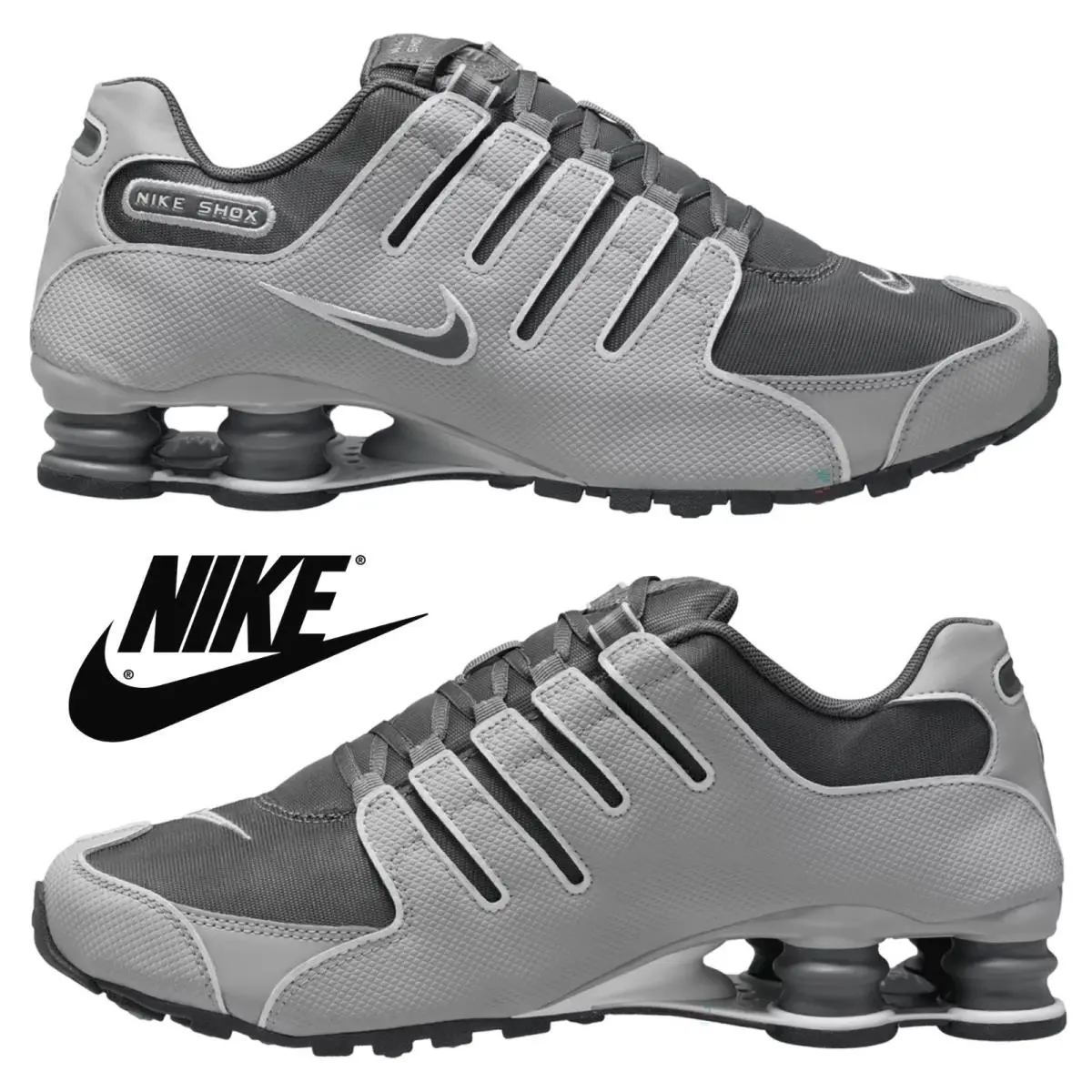 Nike Shox NZ Men`s Sneakers Running Athletic Sport Shoes Casual Walking Comfort