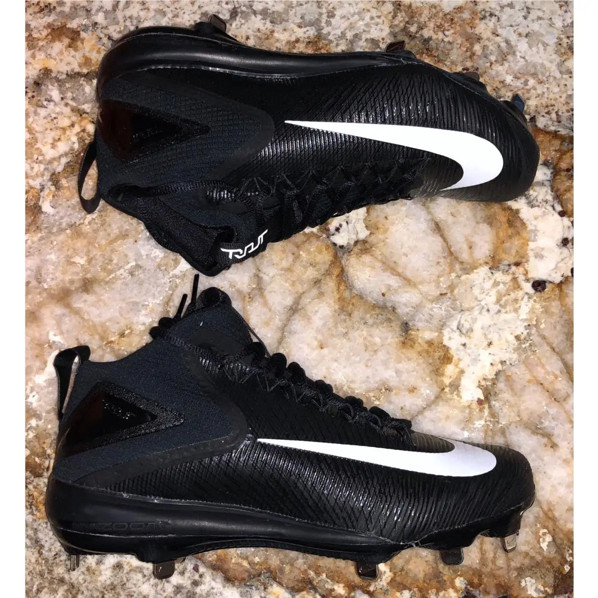 Nike shoes - NIKE Force Trout 3 Baseball Cleats - 856503 - Black 1