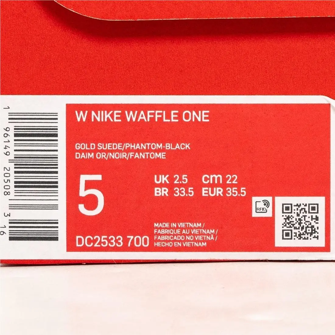 Nike shoes - Nike Waffle One - Waffle One - DC2533-700 - Gold 4