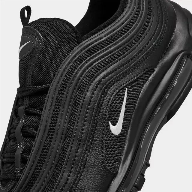 Nike Air Max 97 Men`s Black/white Casual Training Shoes 921826-015