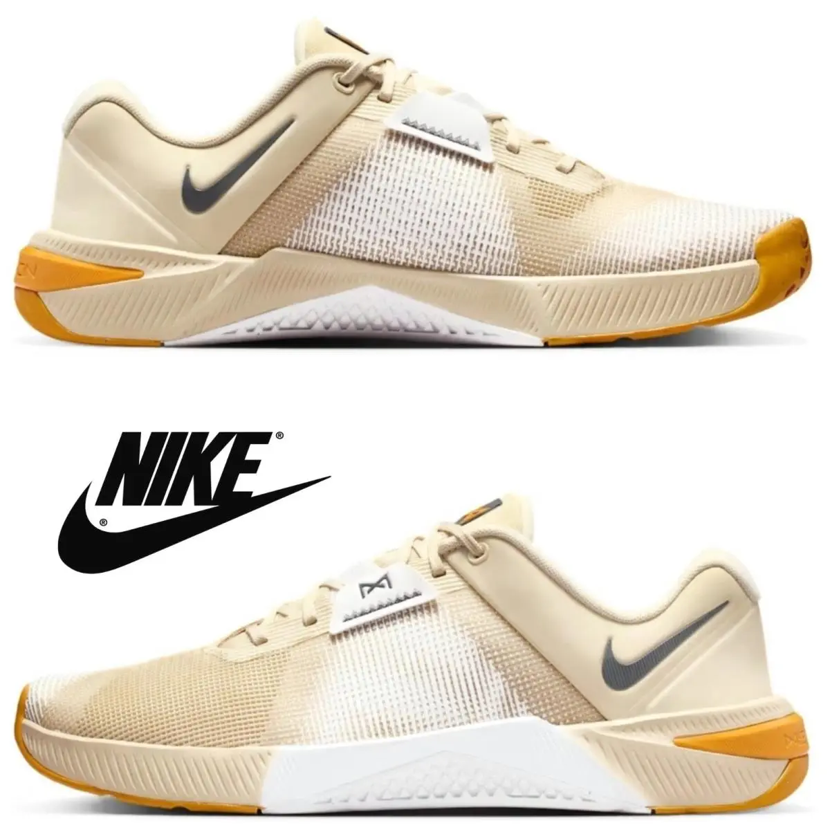 Nike shoes - Nike Metcon 10 - Metcon - Yellow, Manufacturer: Light Khaki/Gold Leaf/Iron Grey 26