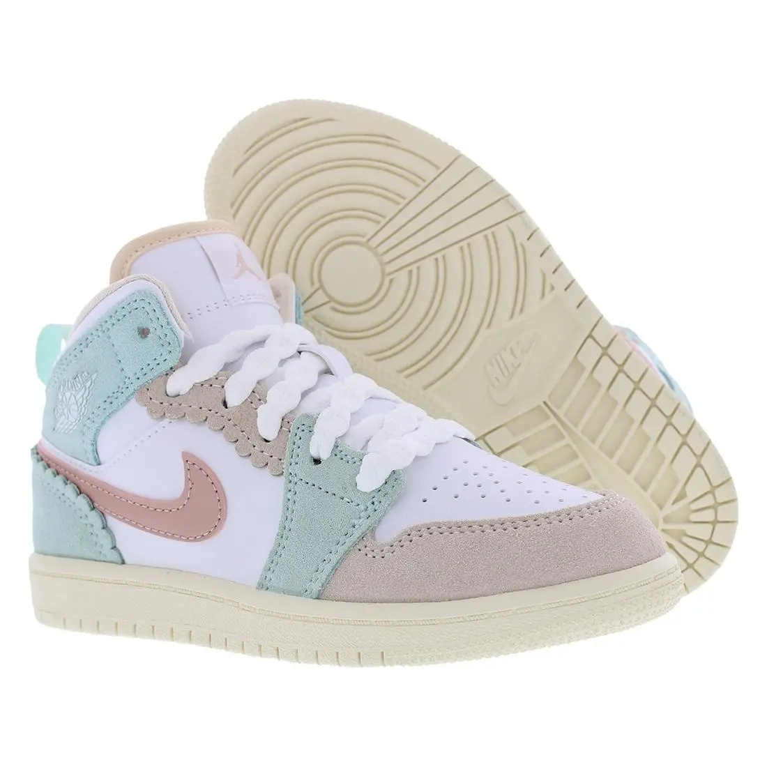 Nike shoes - DZ5359100 - DZ5359100 - White/Pink Oxford/Jade Ice, Main: Multi-Colored 4