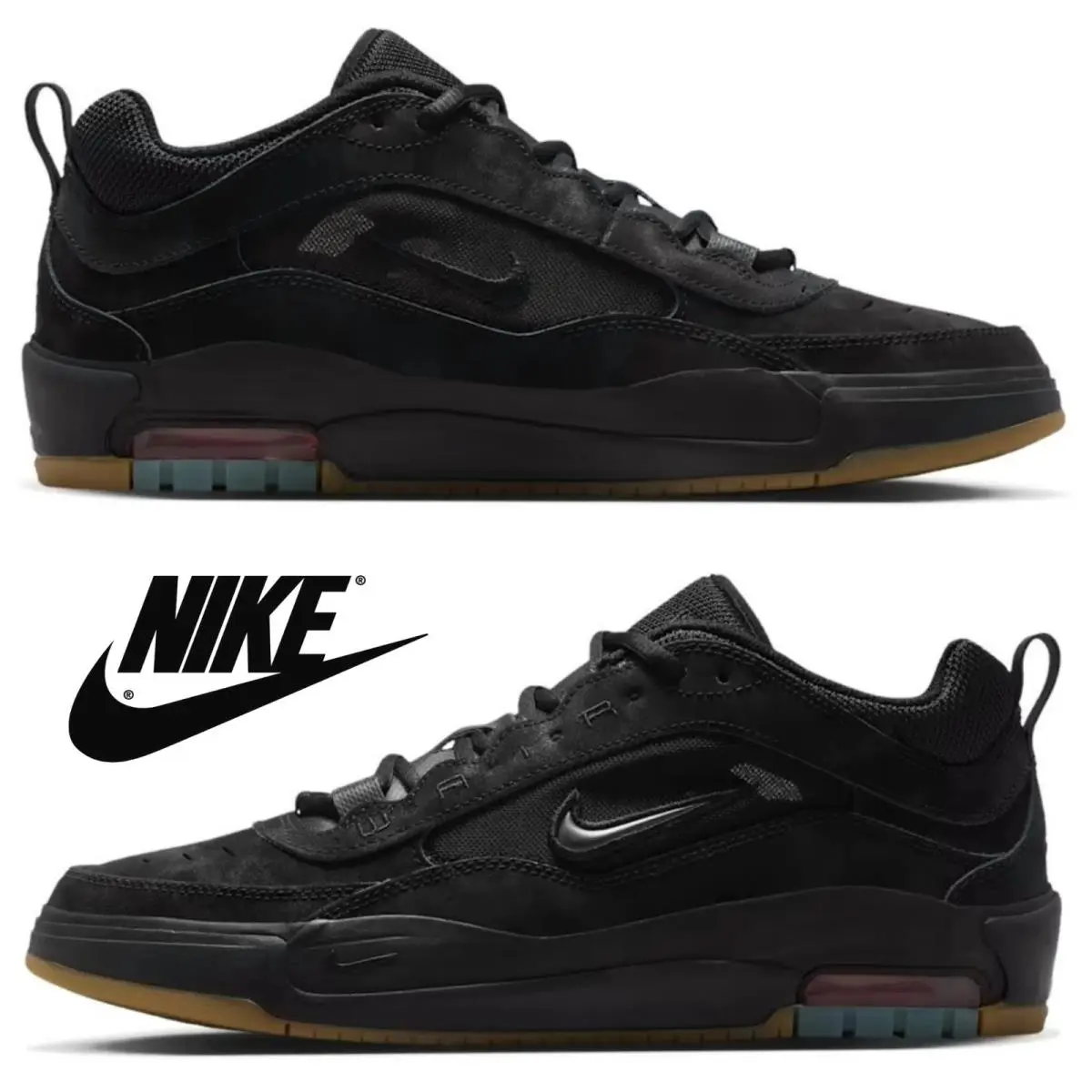 Nike shoes - Nike Air Max Ishod - Air Max Ishod - Black, Maufacturer: Black/Black/Black/Black 26