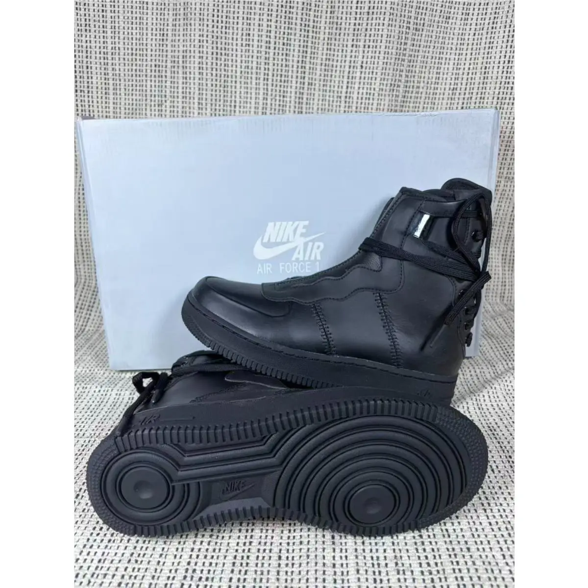 Nike shoes - Nike Air Force 1 - Air Force - Black 9
