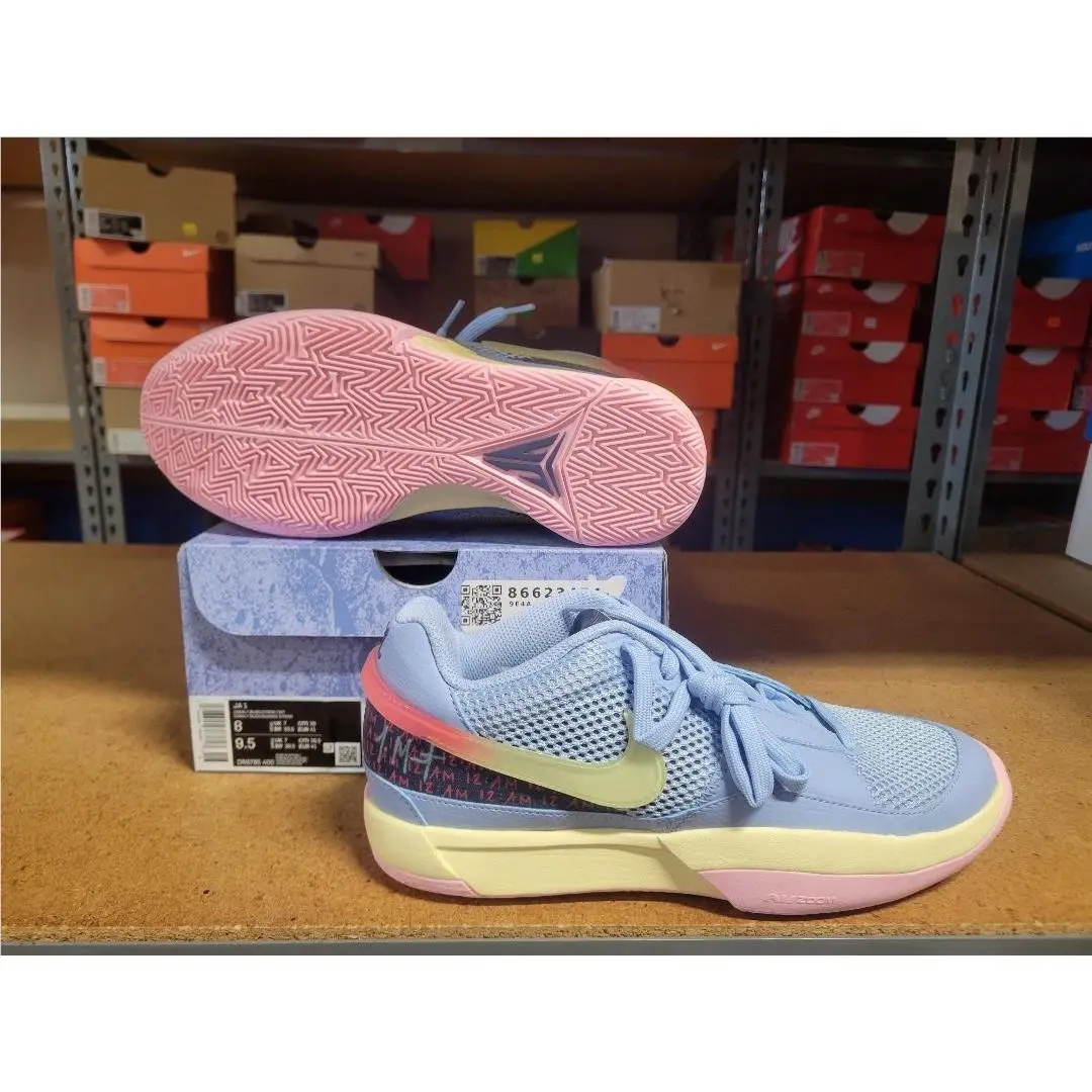 Nike JA1 Men Shoes Cobalt Bliss Citron Tint DR8785 400 Size 8