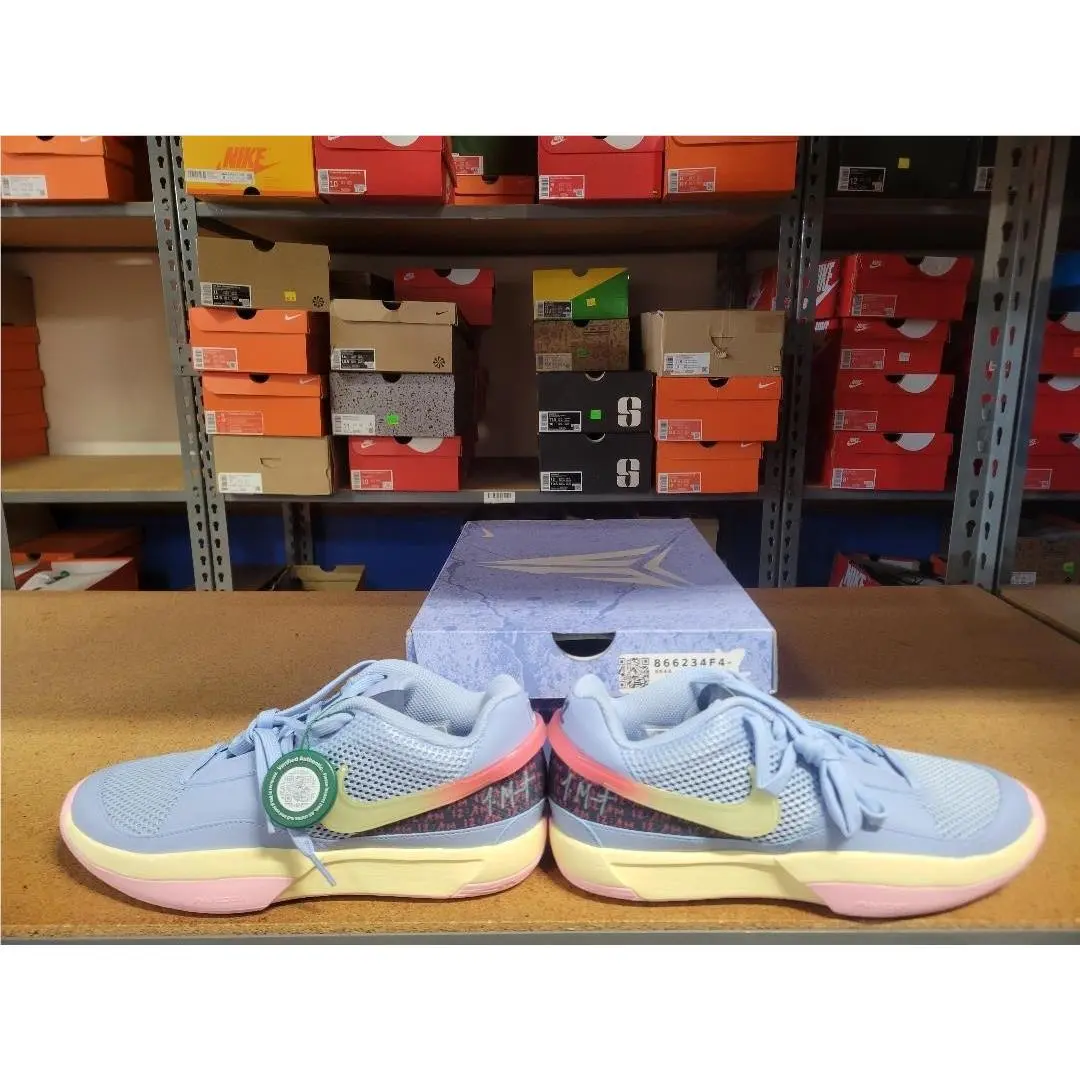 Nike shoes - Nike JA1 - DR8785 400 - Cobalt Bliss Citron Tint 8