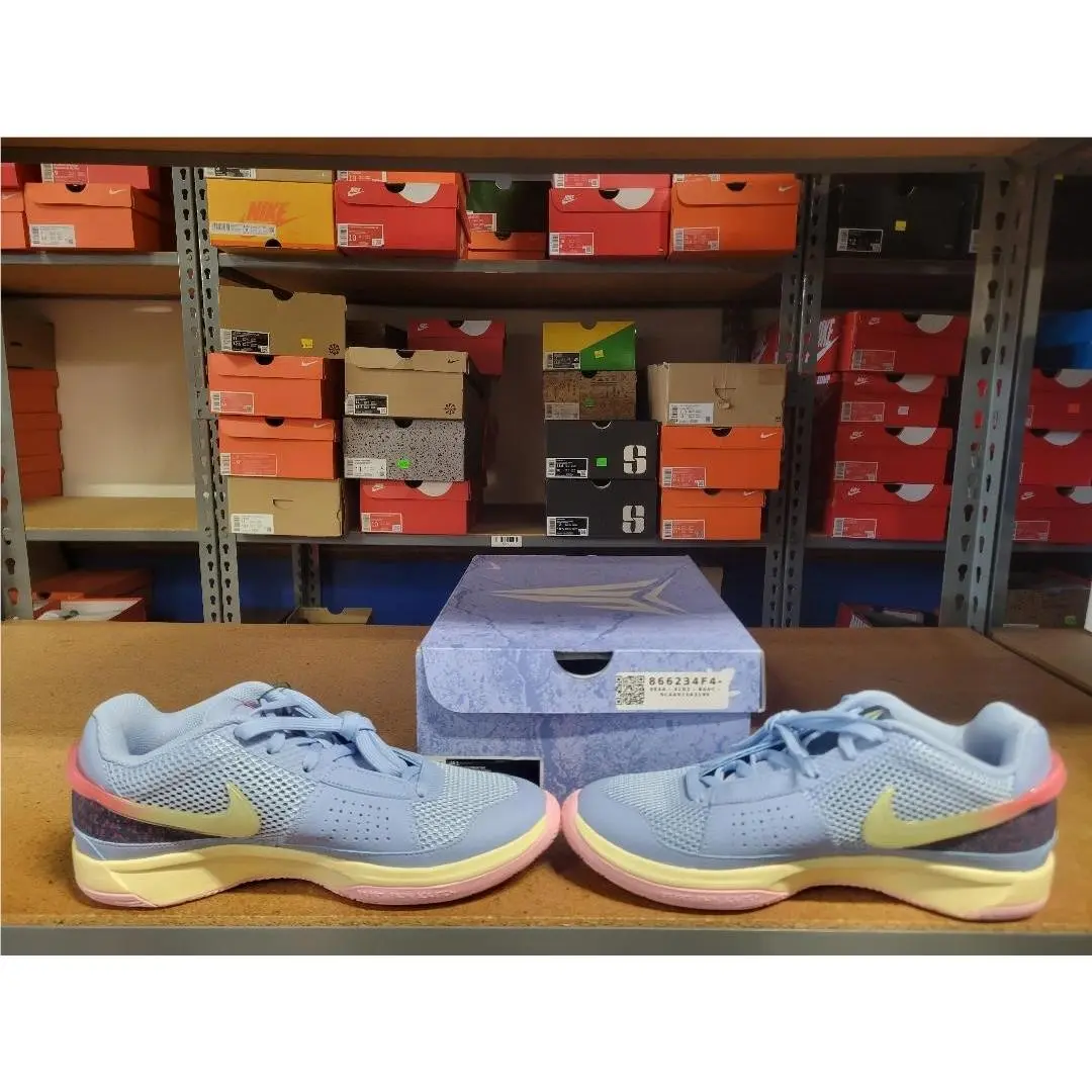 Nike shoes - Nike JA1 - DR8785 400 - Cobalt Bliss Citron Tint 9