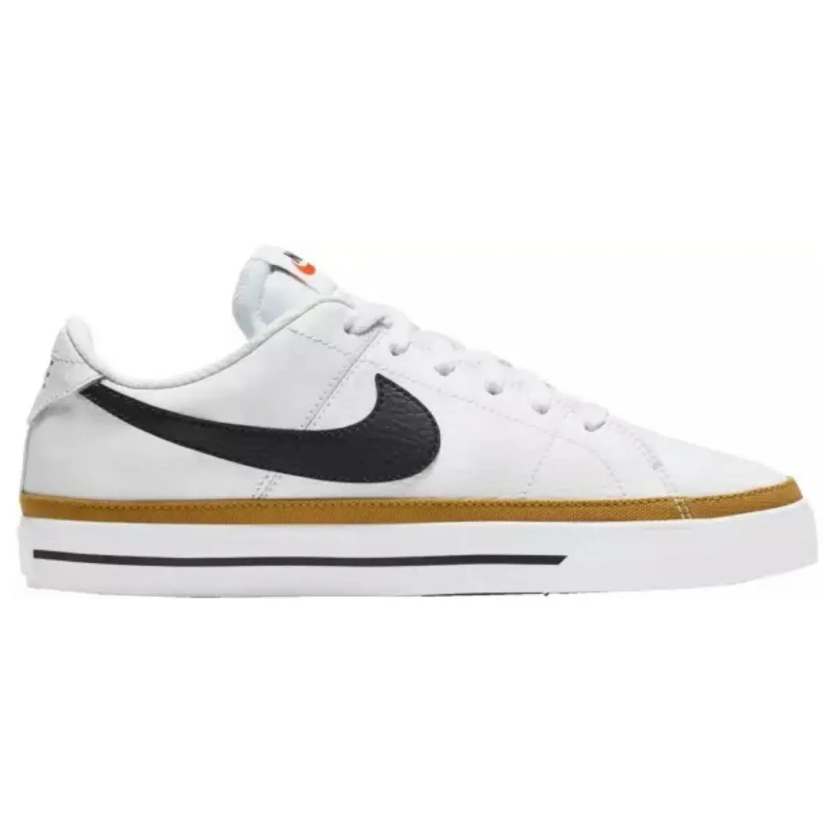Nike shoes - Nike Court Legacy - Court Legacy - White, Manufacturer: WHITE/BLACK/DESERT OCHRE 0