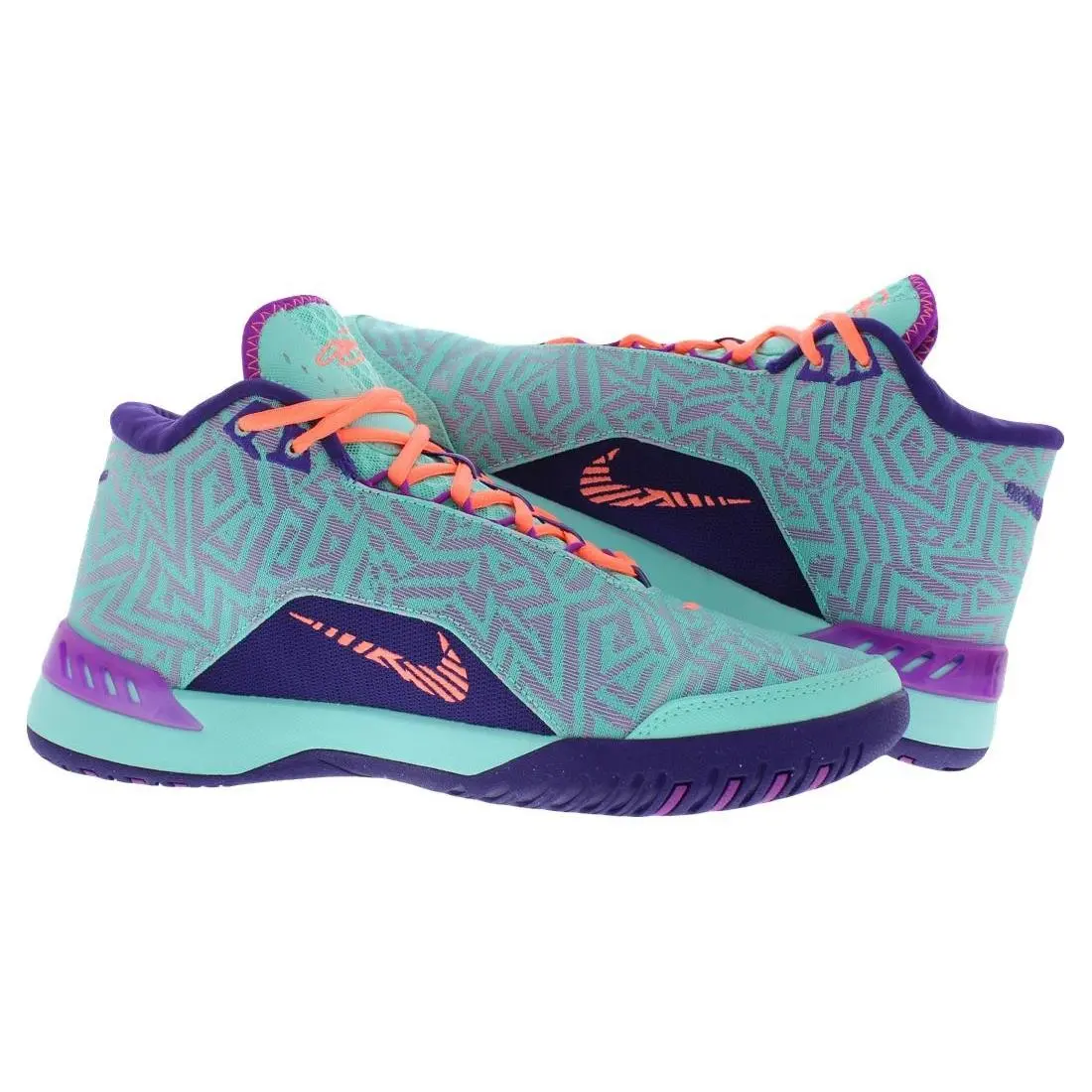 Nike shoes - Hyper Turquoise/Vivid Purple, Main: Blue 4