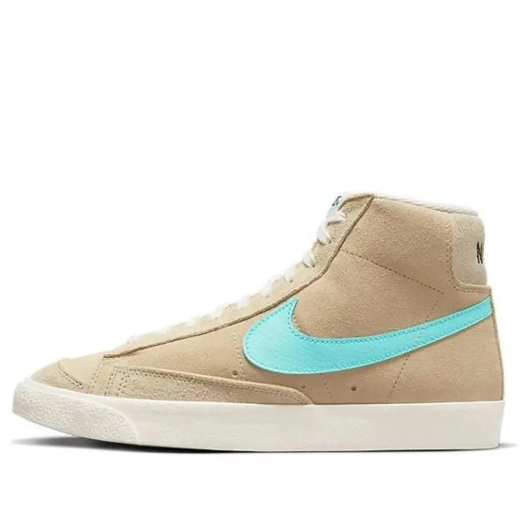 Nikeblazer Mid 77` `tan Blue` Men`s Athletic Shoes FJ4414-200 - Blue