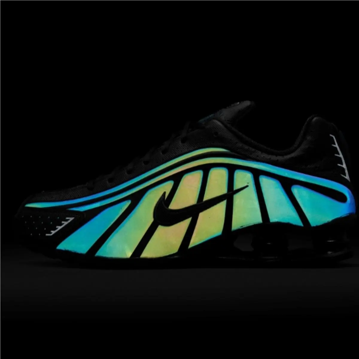 Nike shoes - Nike Shox - Shox - Black, Maufacturer: Black/Black/Seaweed 12