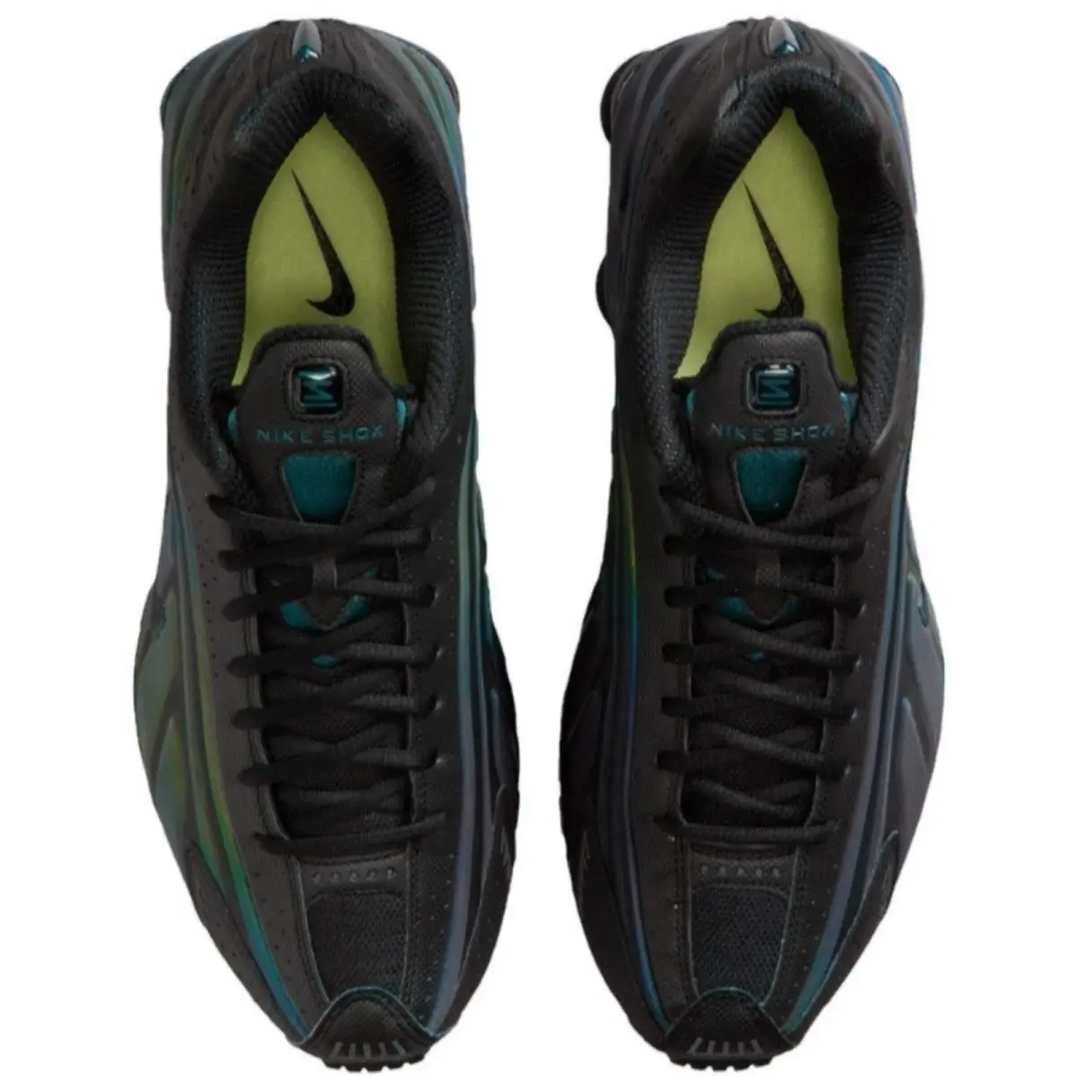 Nike shoes - Nike Shox - Shox - Black, Maufacturer: Black/Black/Seaweed 28