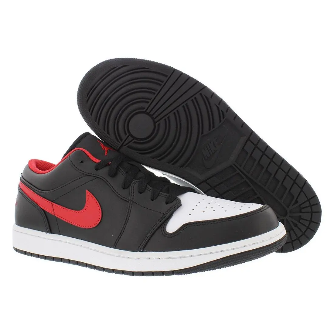 Nike Air Jordan 1 Low Leather Mens Shoes