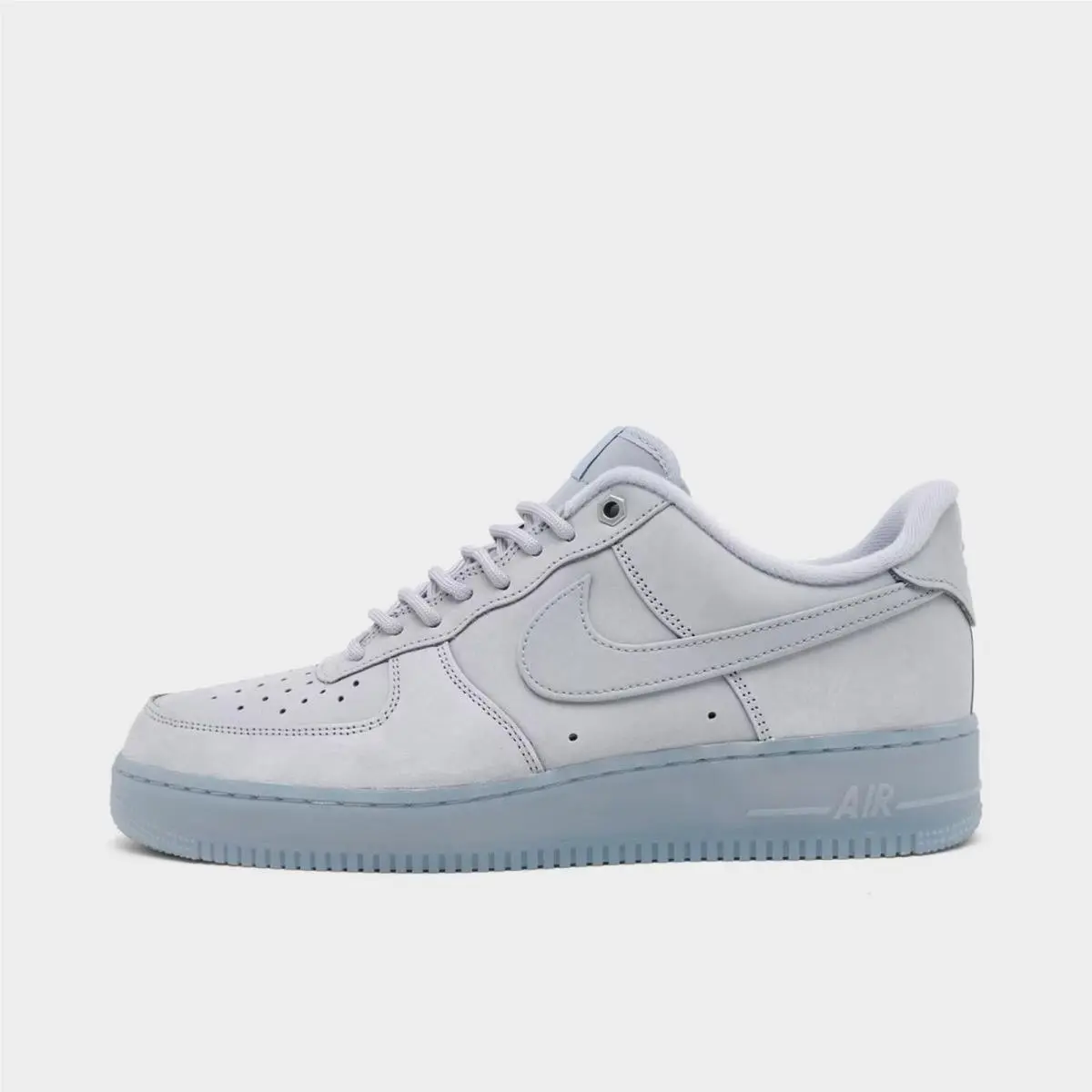 Men`s Nike Air Force 1 `07 WB Casual Shoes Wolf Grey/black/wolf Grey CJ9179 002