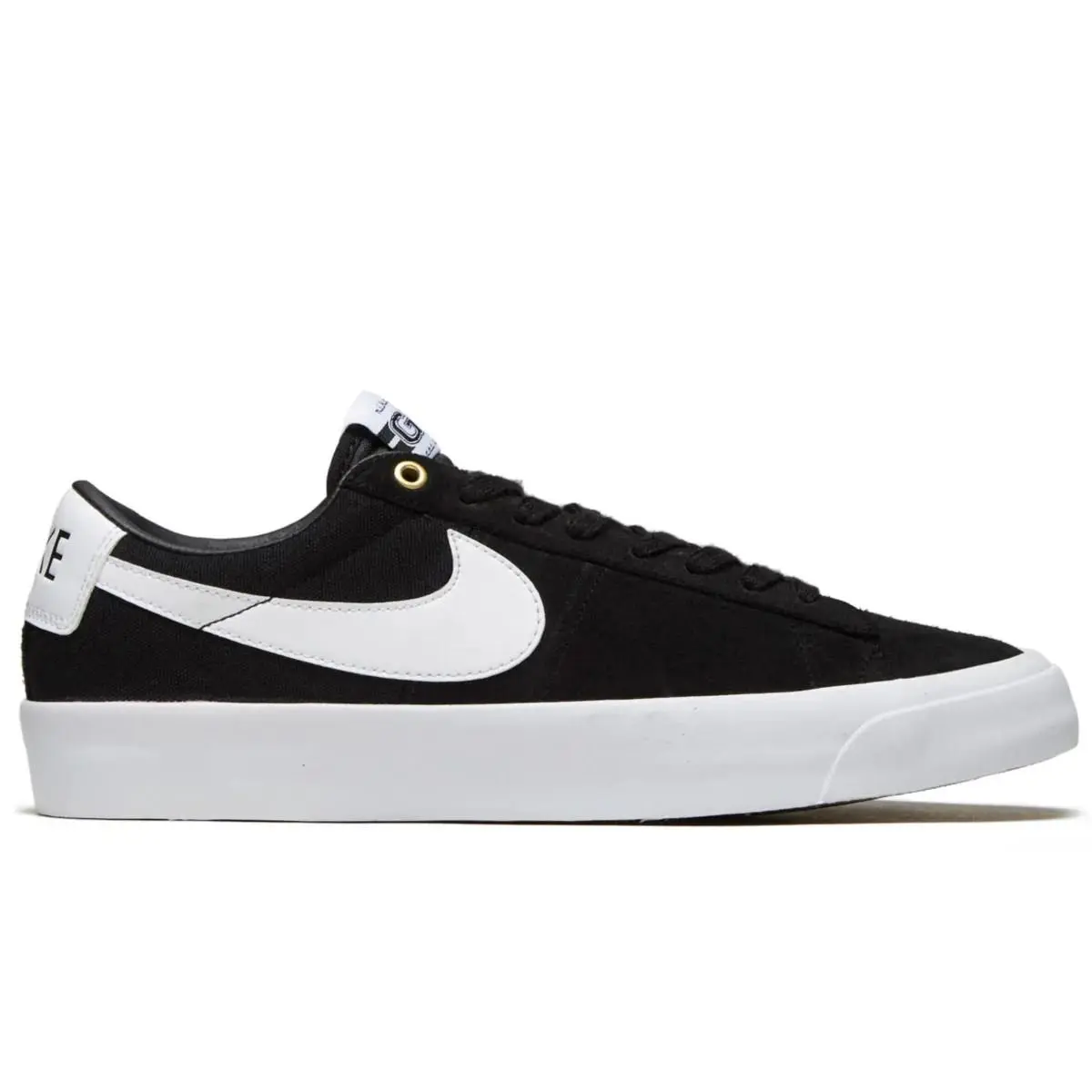 Nike SB Zoom Blazer Low Pro GT Skate Shoes Black/white