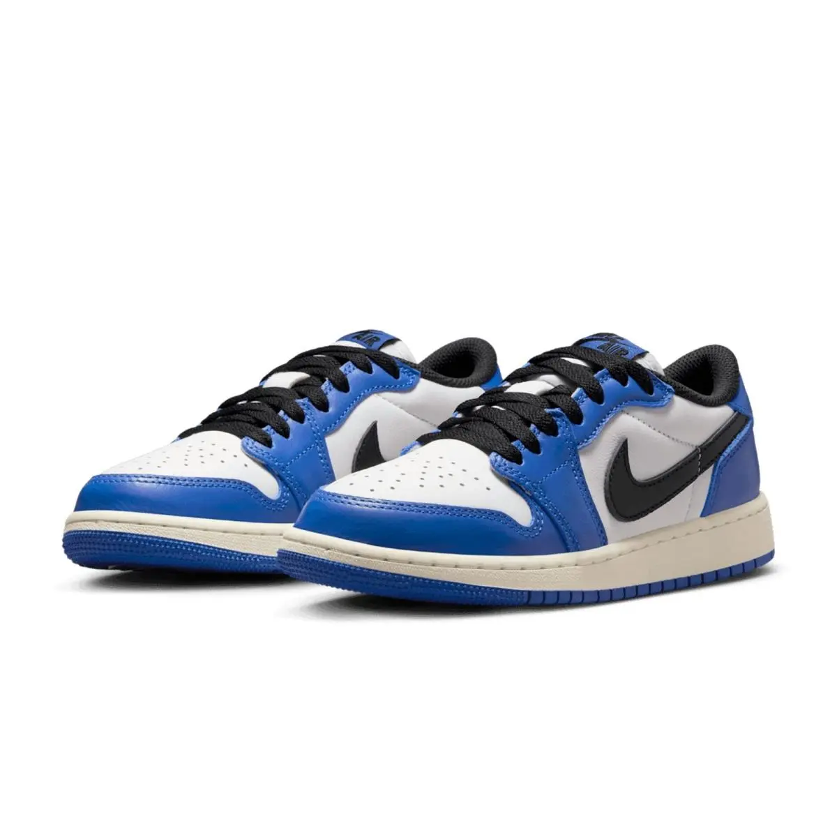 Nike shoes - Air Jordan 1 Low - Air Low - CZ0858-140 - White/Game Royal/Sail/Black 10