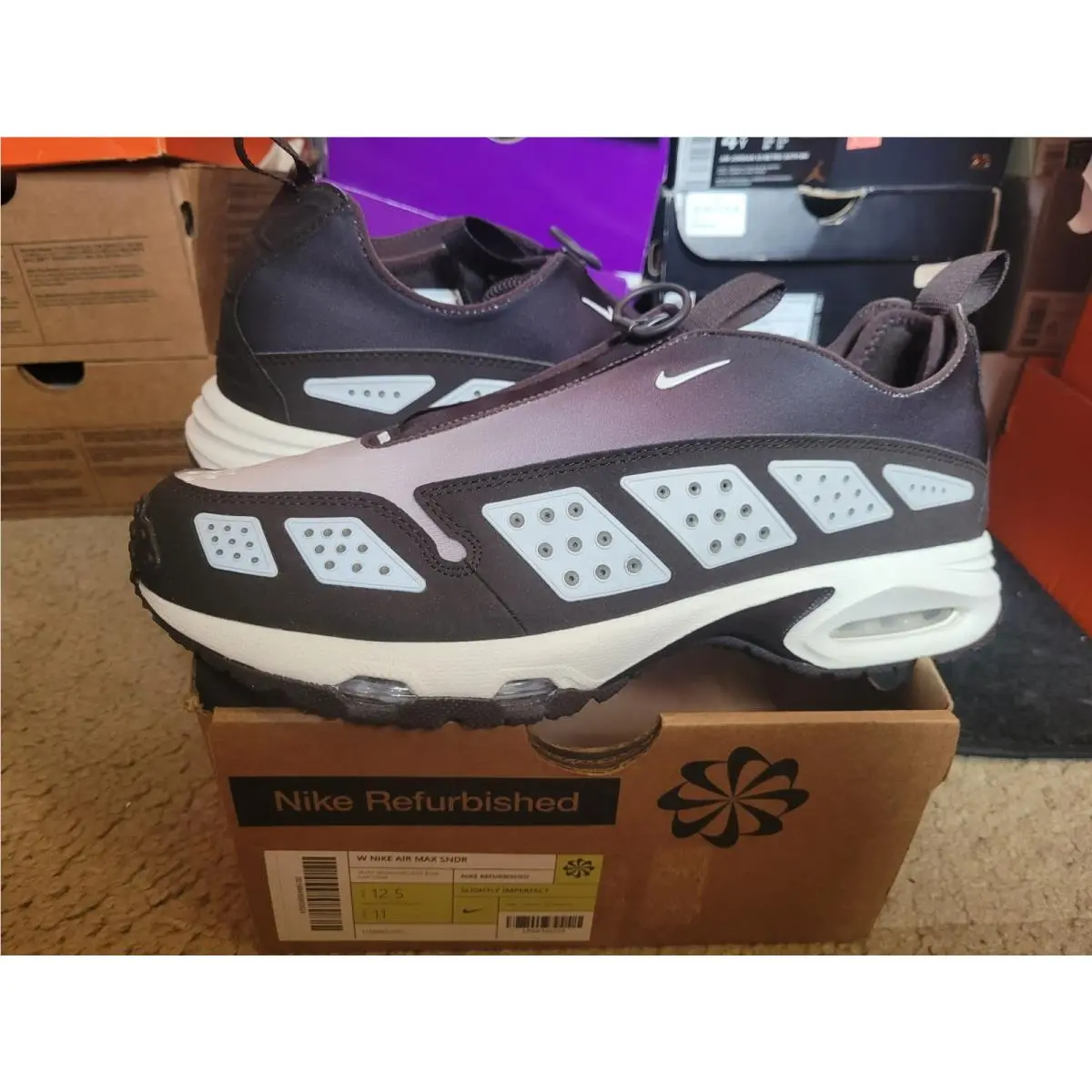 Wmns Nike Air Max Sunder Sndr Velvet Brown Sail Light Bone Cave Stone HJ8080 200