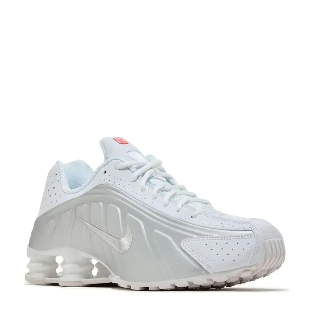 Nike shoes - Nike Shox R4 White Metallic Silver - HQ1988-101 - White 10