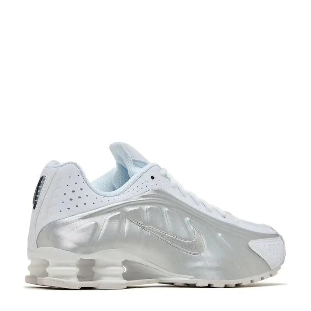 Nike shoes - Nike Shox R4 White Metallic Silver - HQ1988-101 - White 11
