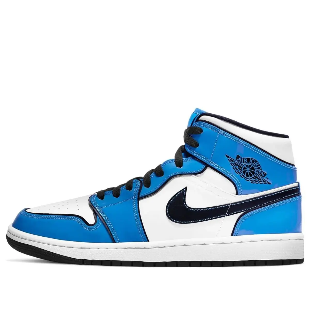 Air Jordanair Jordan 1 Mid SE `signal Blue` Men`s Sneakers DD6834-402