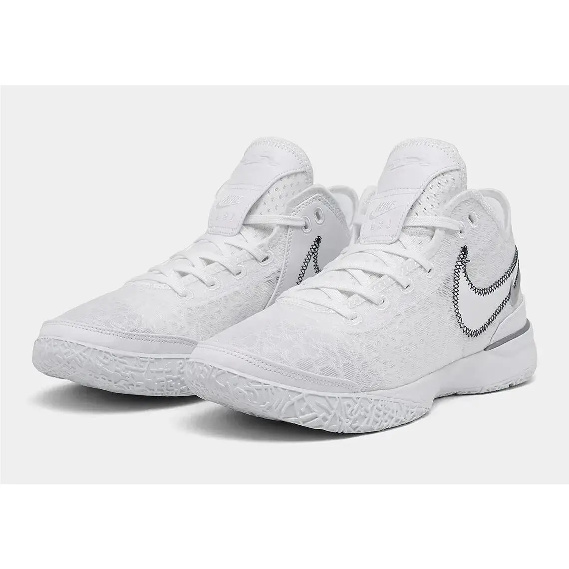 Nike Zoom Lebron Nxxt Men`s Sizes Gen Triple White DR8784-101 Shoes Nby