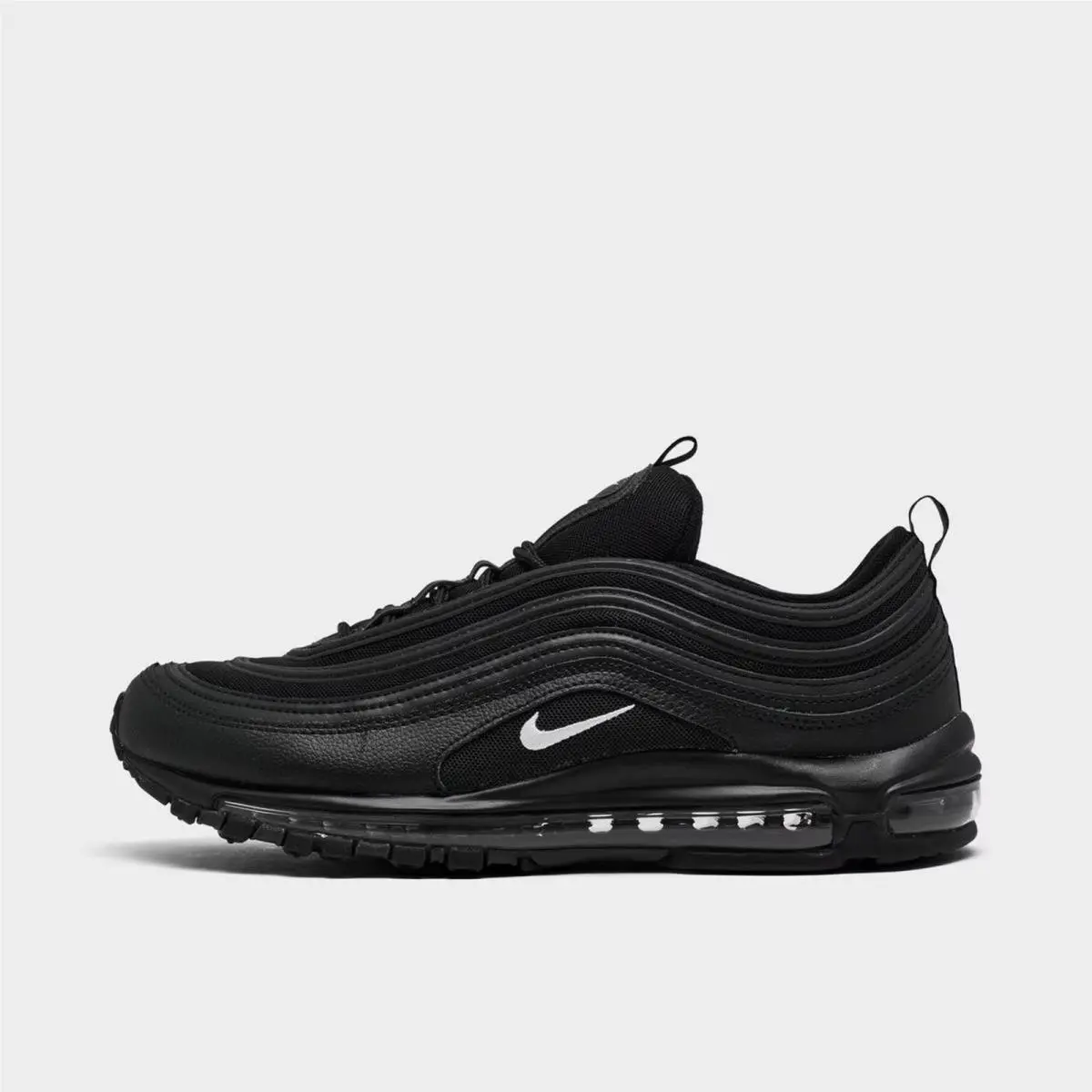 Men`s Nike Air Max 97 Casual Shoes Black/anthracite/white 921826 015
