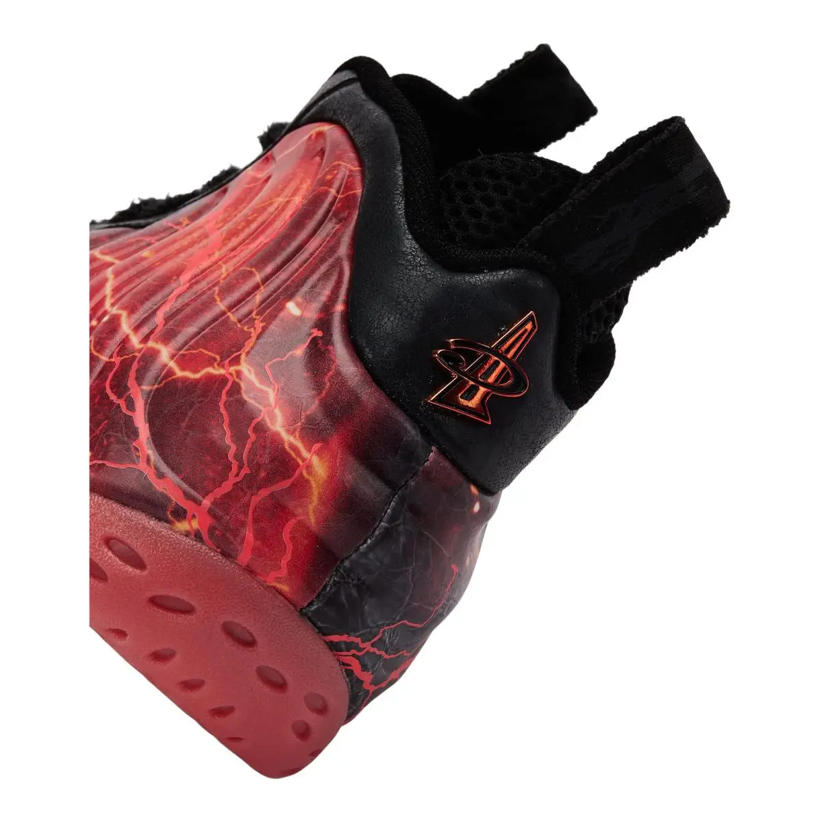 Nike shoes - Nike Air Foamposite One Prm Stranger Things - IR7336-001 - Black/Bright Crimson/Off Noir 3