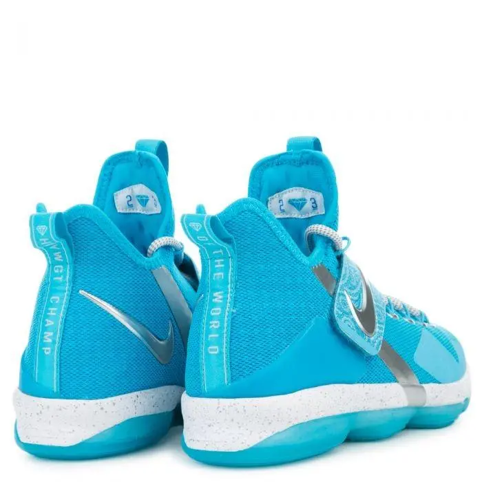 Nike shoes - Blue Fury, Metallic Silver, Equator Blue 2