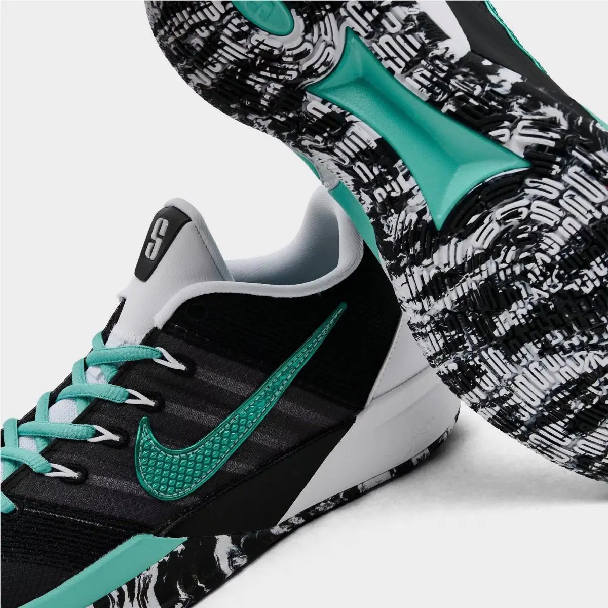 Nike shoes - IB3088 004 - Black/White/Mint 4