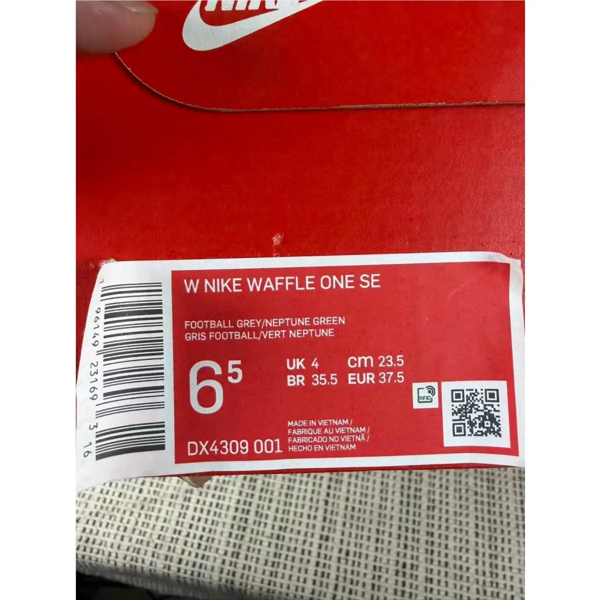 Nike shoes - Nike Waffle One - Waffle One - DX4309-001 - GREY 7
