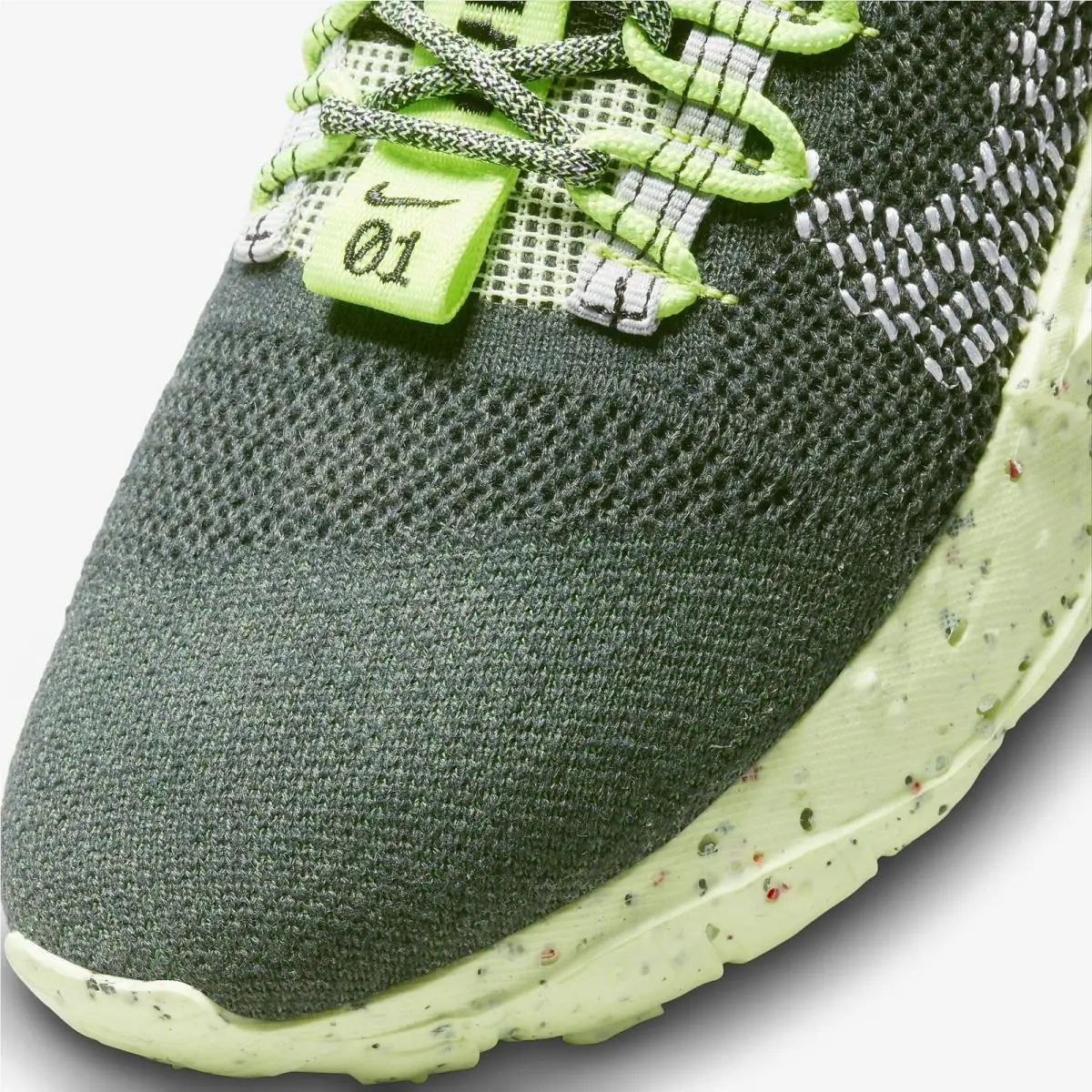 Nike shoes - Carbon Green, White, Electric Green 9