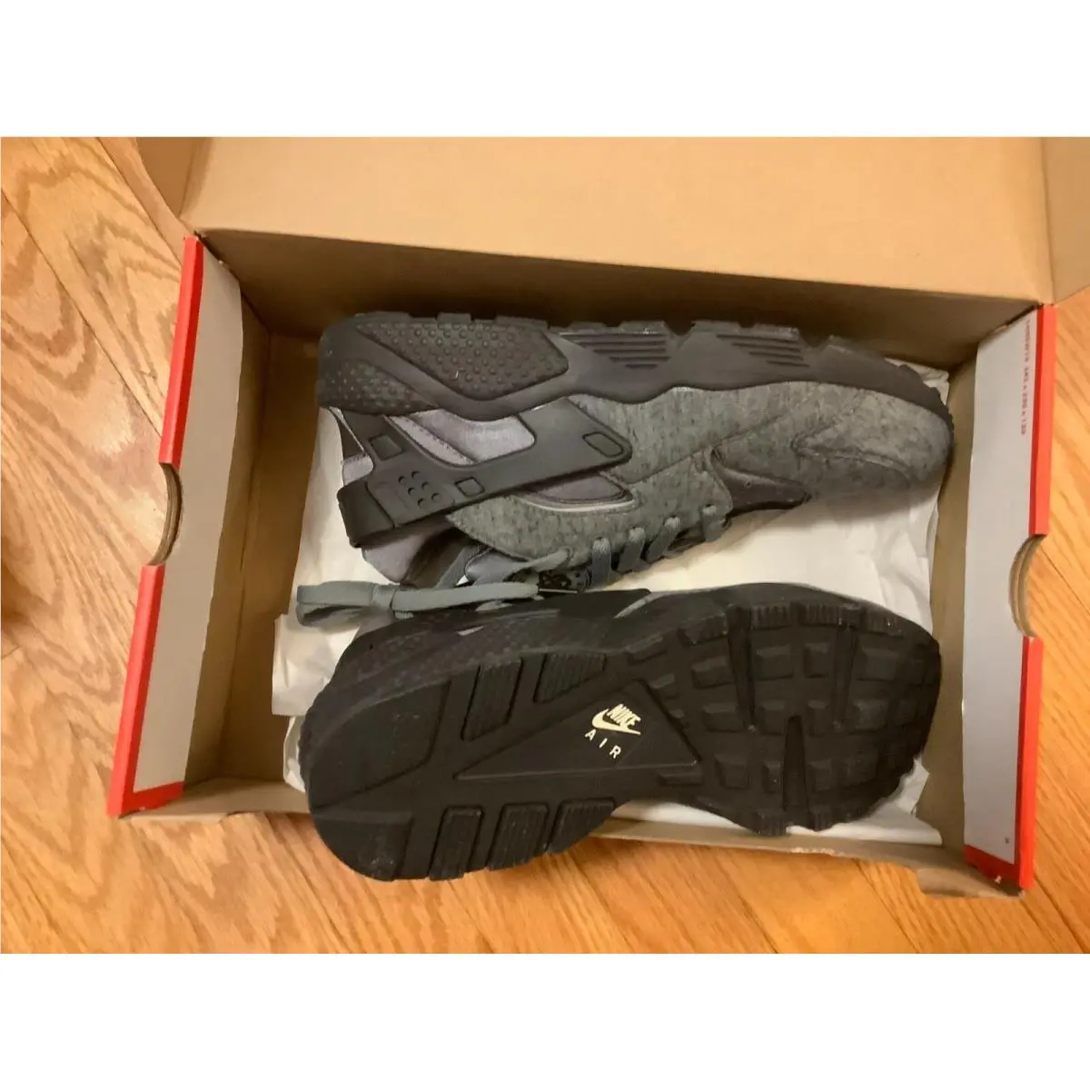 Nike shoes - Nike Air Huarache - Air Huarache - 749659-002 - Black 8