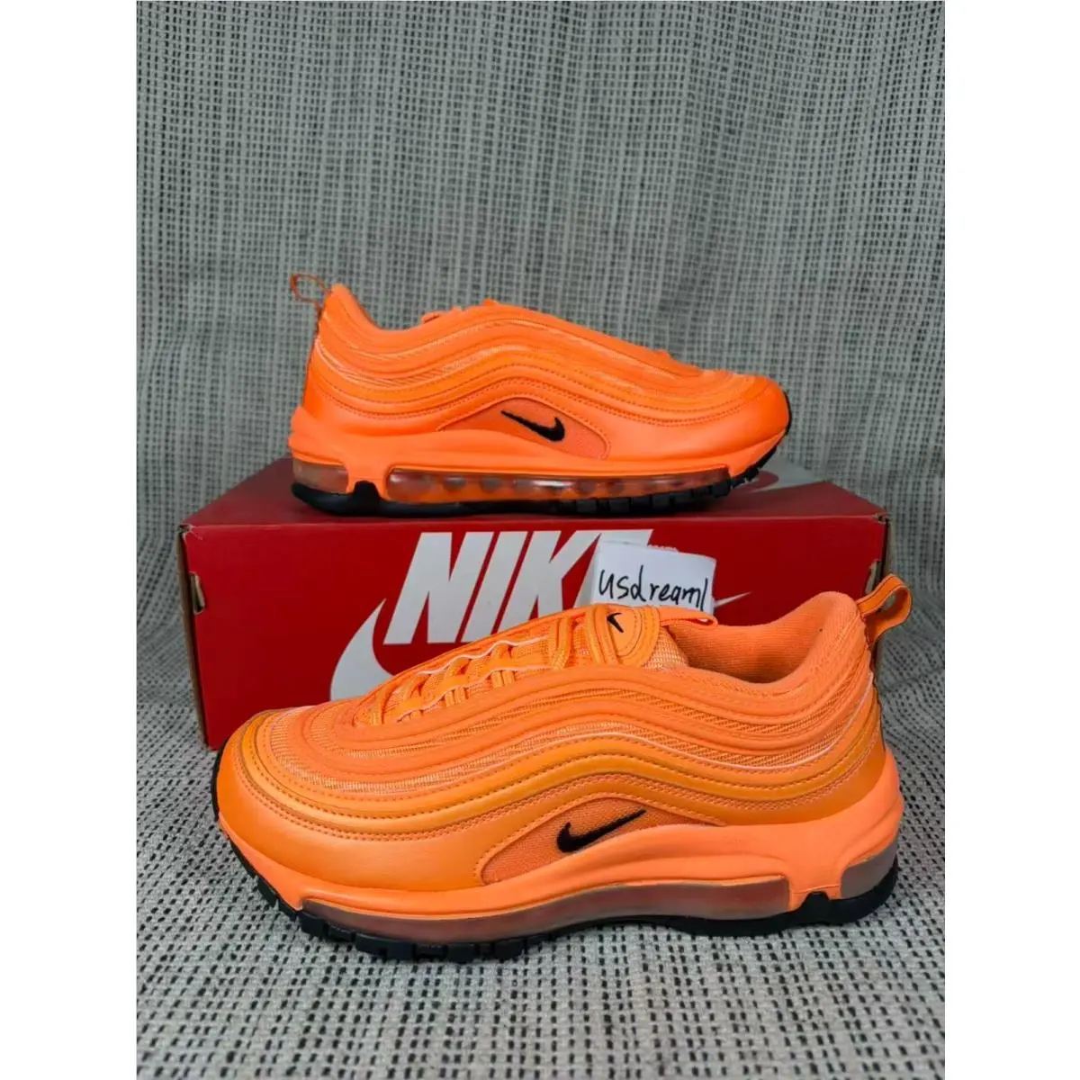 Nike Air Max 97 `atomic Orange` Women`s Shoe DM8338-800 - Orange