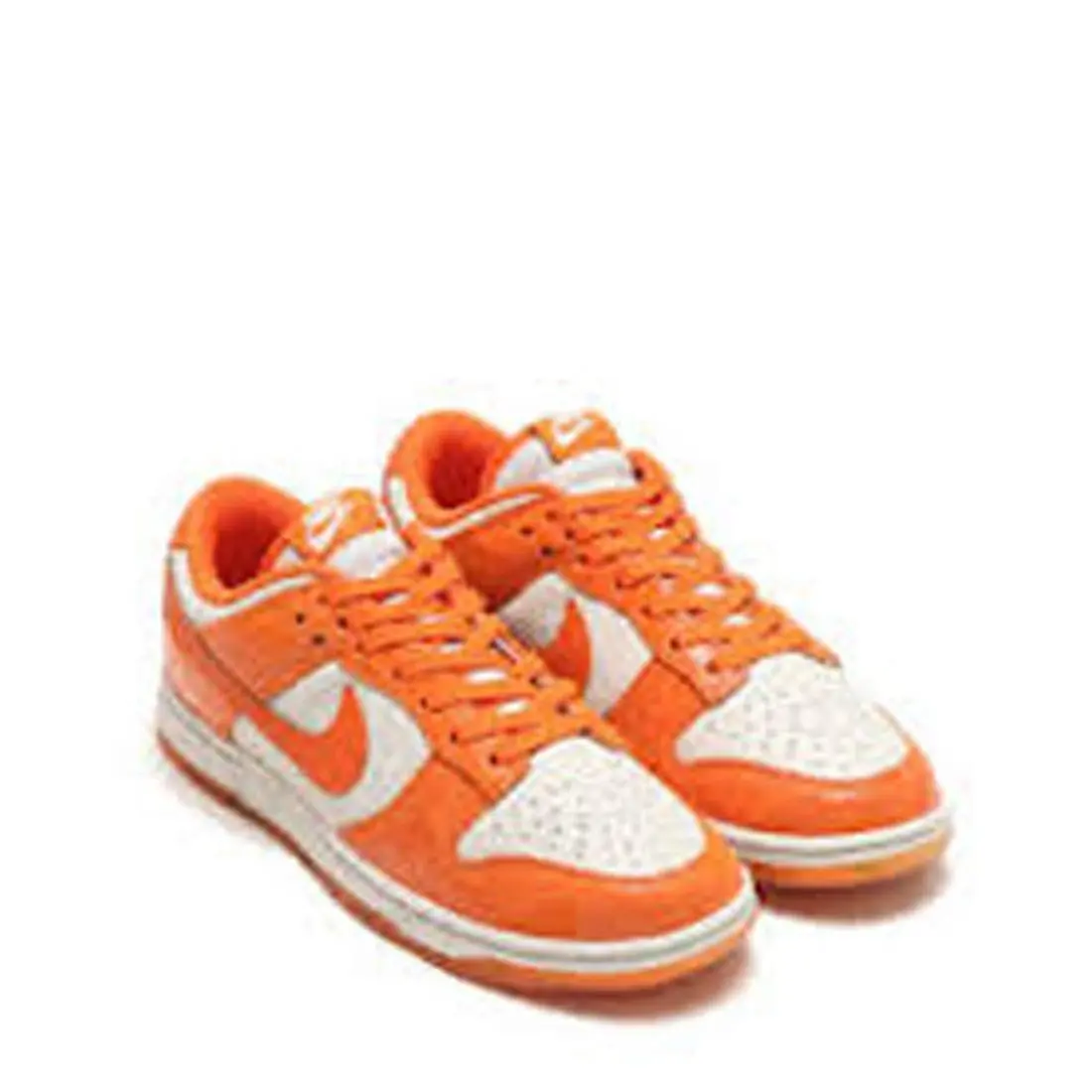 Nike Dunk Low Cracked Orange Light Bone Women`s Sneakers FN7773-001