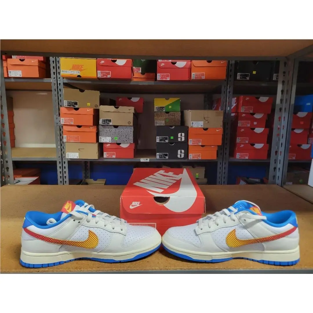 Nike shoes - Nike Dunk Low - Dunk Low - HQ3613 133 - Sail University Red 1