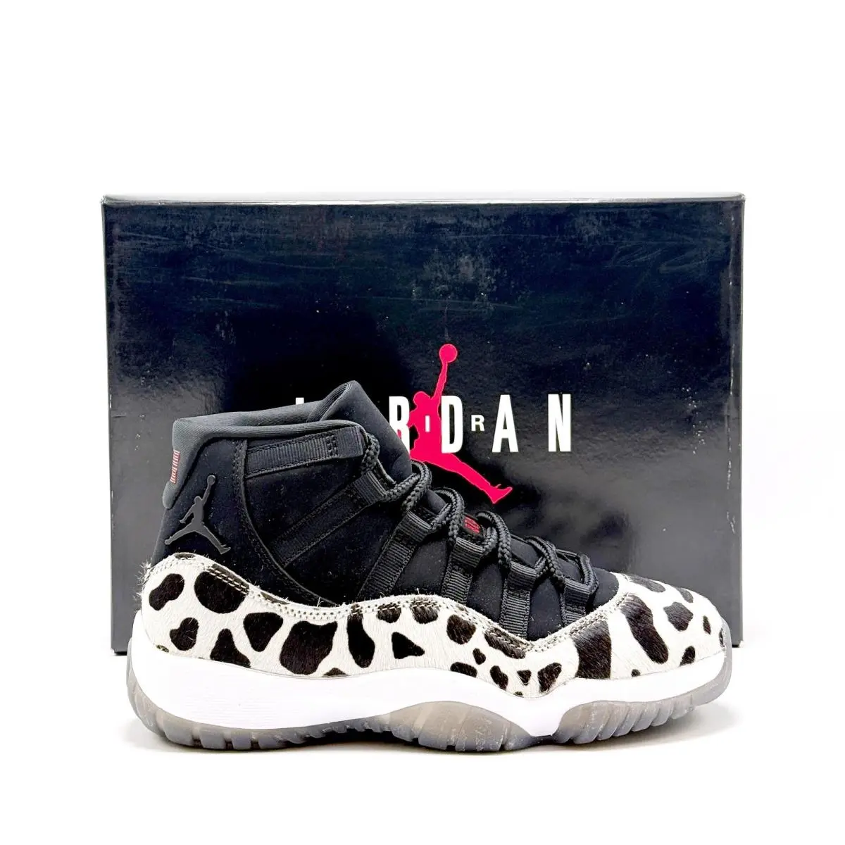 Women Nike Air Jordan 11 Retro `animal Instinct` Black AR0715 010