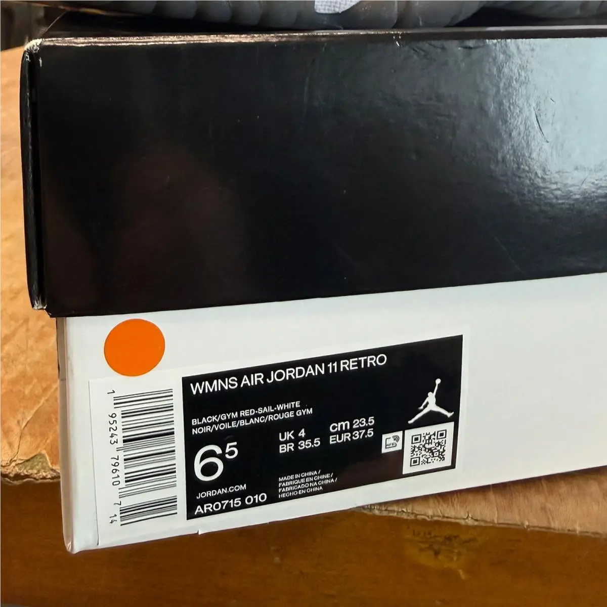 Nike shoes - Air Jordan 11 Low - Air Low - AR0715 010 - Black 10
