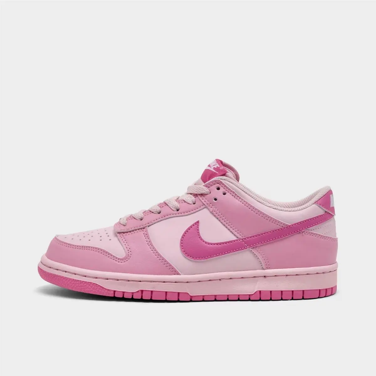 GS Nike Dunk Low Pink Rise/pink Foam/white/playful Pink IU7766 600