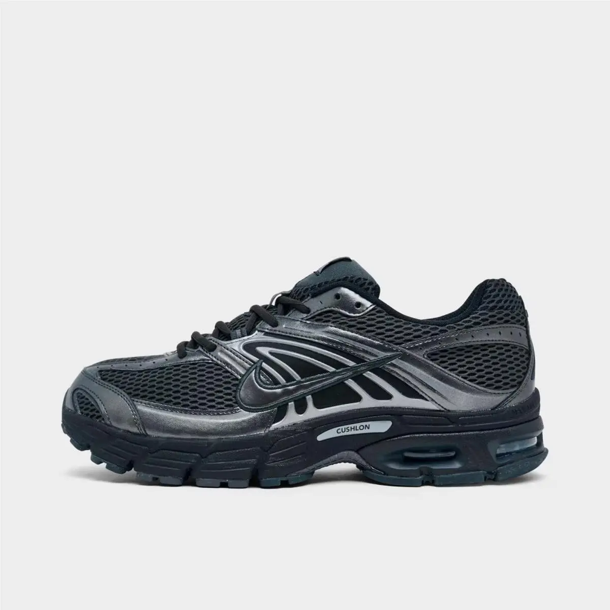 Men`s Nike Air Max Moto 2K Casual Shoes Black/dark Smoke Grey IO9279 001