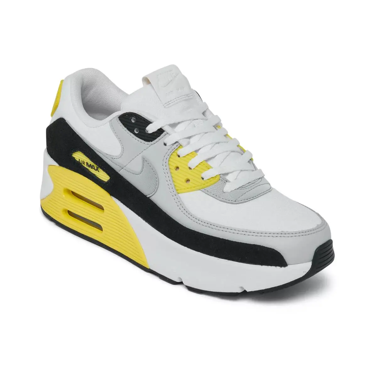 Nike Air Max 90 LV8 FD4328-105 Sneakers Womens 8.5 White Lifestyle Shoes HAM700