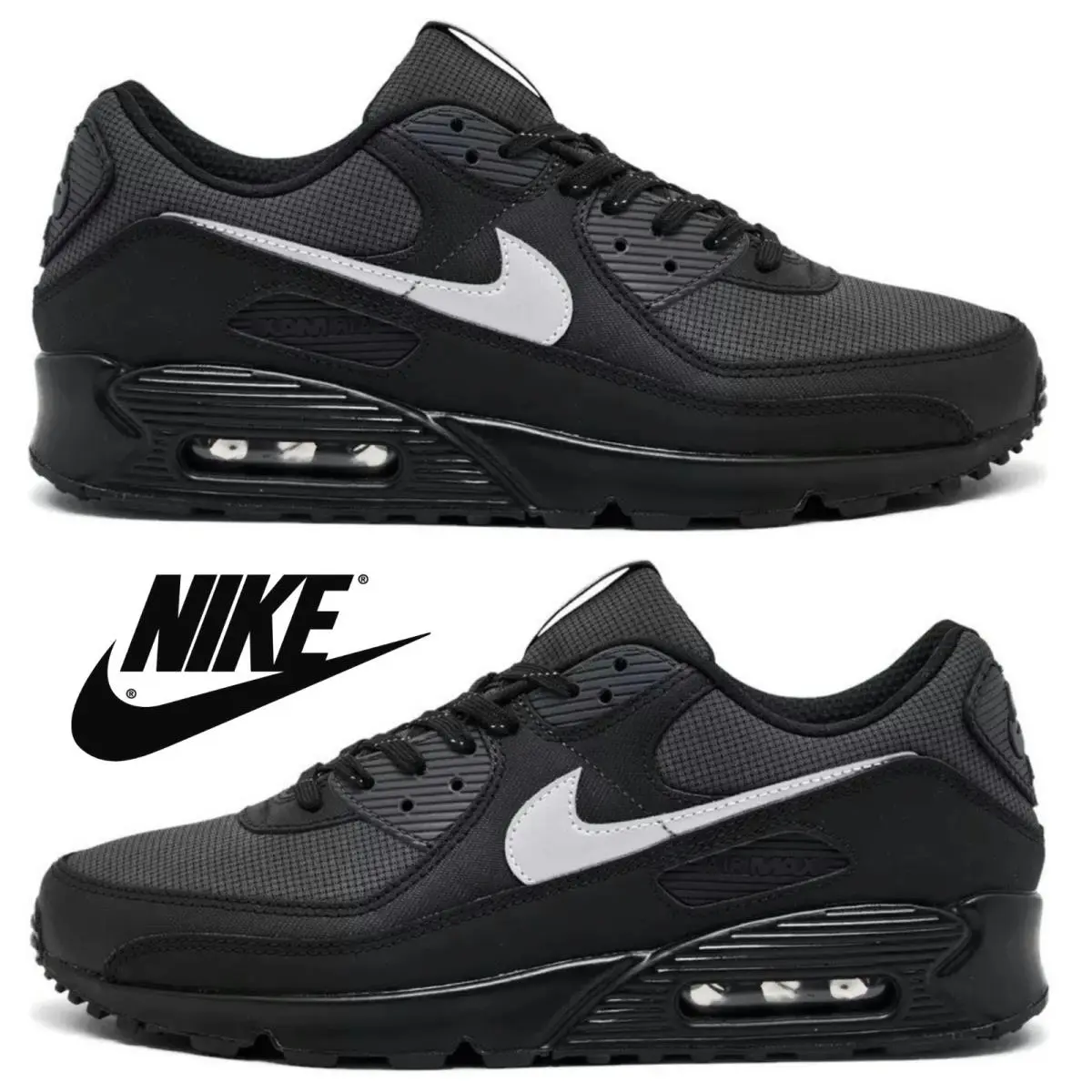 Nike Air Max 90 Men`s Sneakers Running Casual Athletic Shoes Comfort Trainers