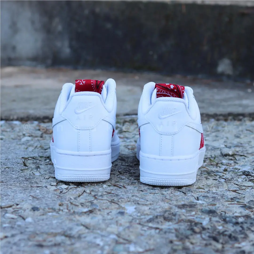 Nike shoes - Nike Air Force 1 - Air Force - cw2288-111 - Red 3