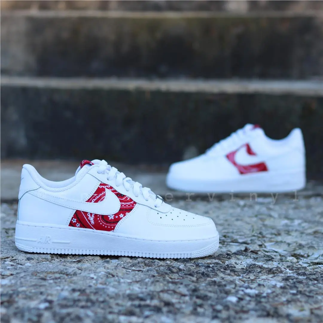 Nike shoes - Nike Air Force 1 - Air Force - cw2288-111 - Red 4