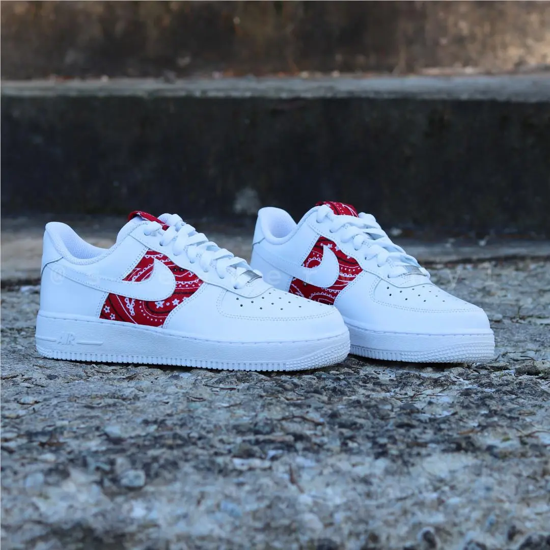 Nike shoes - Nike Air Force 1 - Air Force - cw2288-111 - Red 11