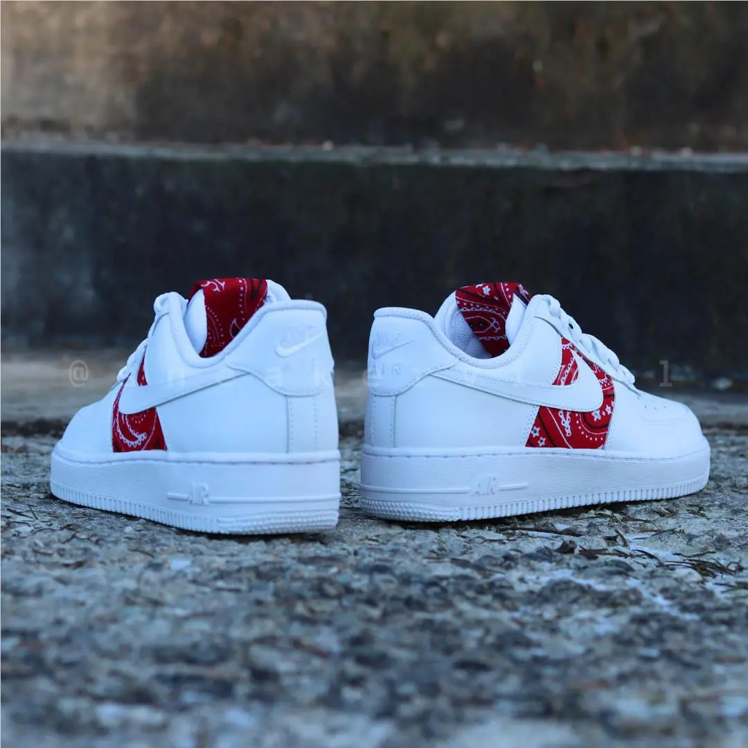 Nike shoes - Nike Air Force 1 - Air Force - cw2288-111 - Red 12