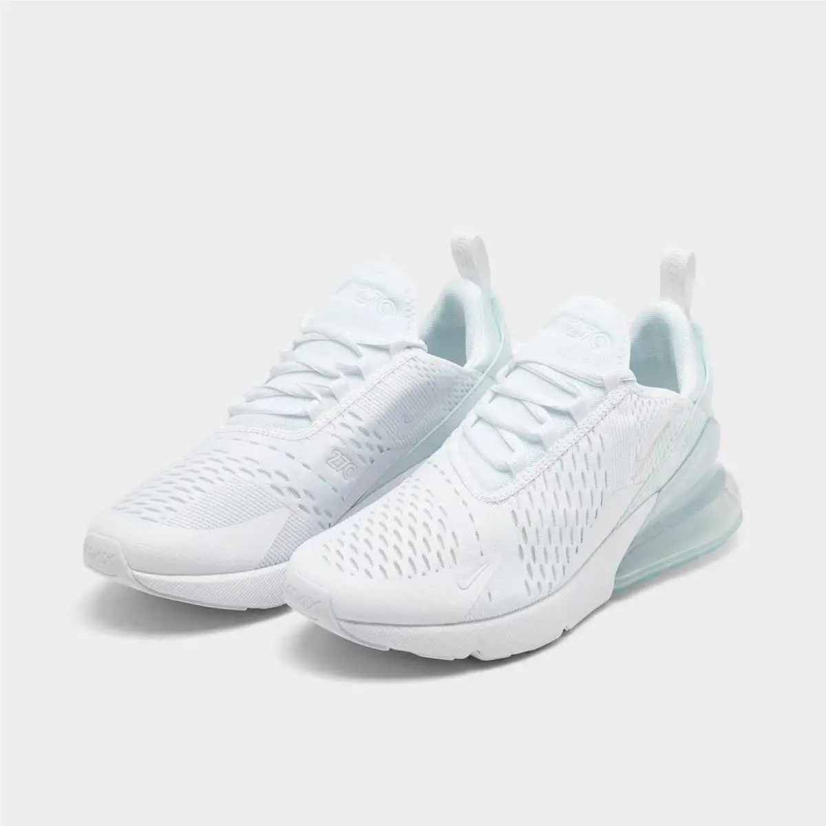 Nike shoes - 943345 103 - White/White/Metallic Silver 1