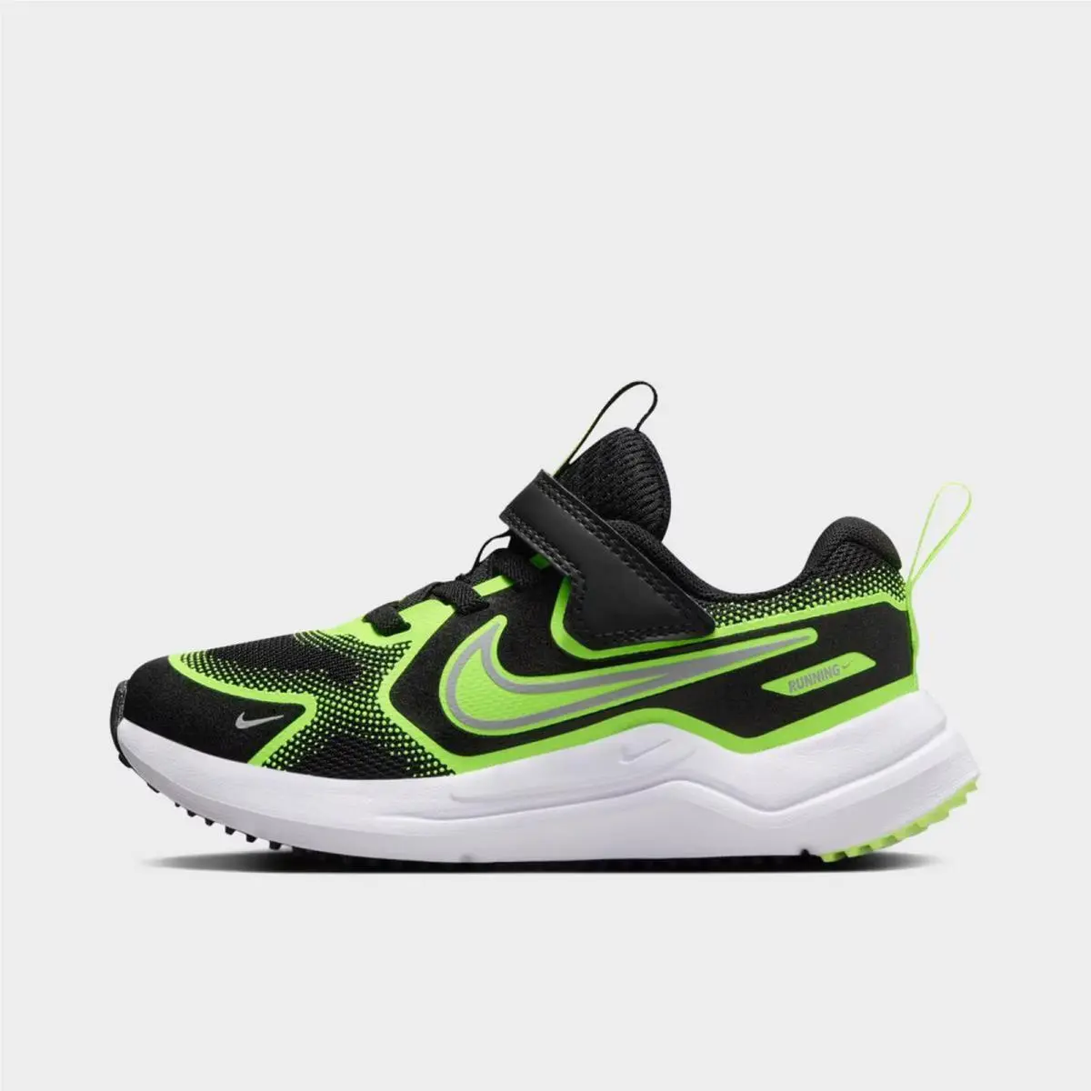PS Nike Cosmic Runner Stretch Lace Casual Shoes Black/volt/wolf Grey HM4400 005